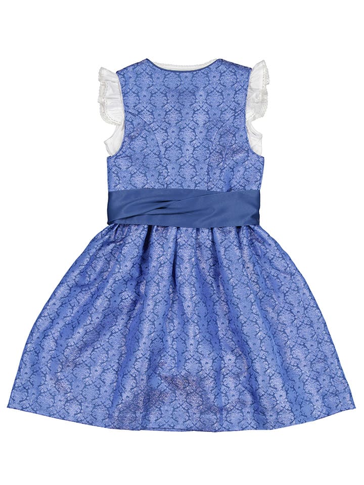 Turi Landhaus Dirndl in Blau günstig kaufen
