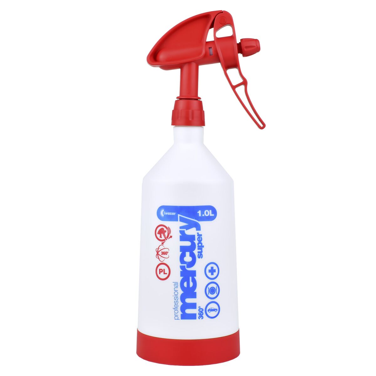 Kwazar Mercury Super Pro  360 Sprühflasche 1L rot