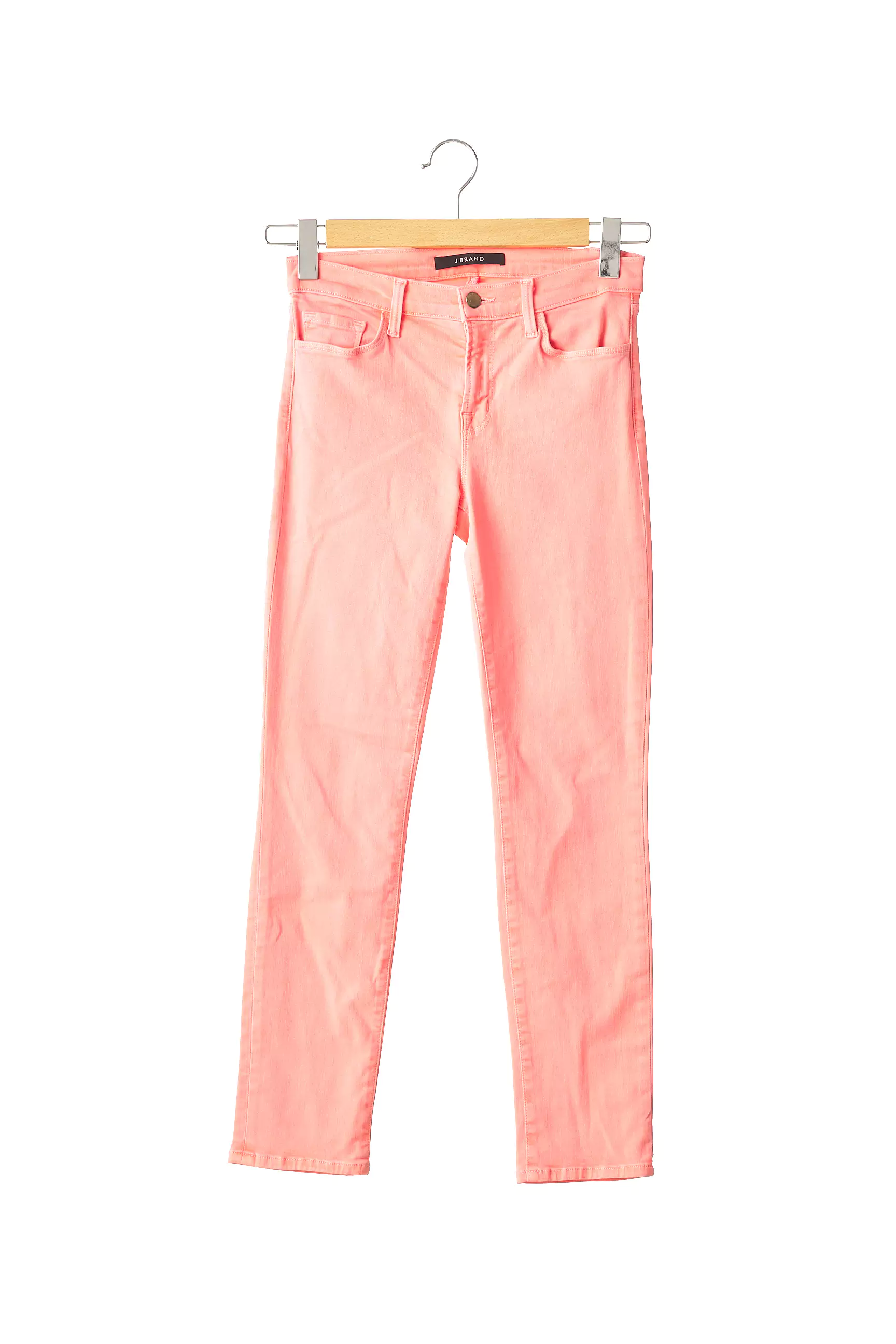J Brand Pantalons Slim Femme couleur rose