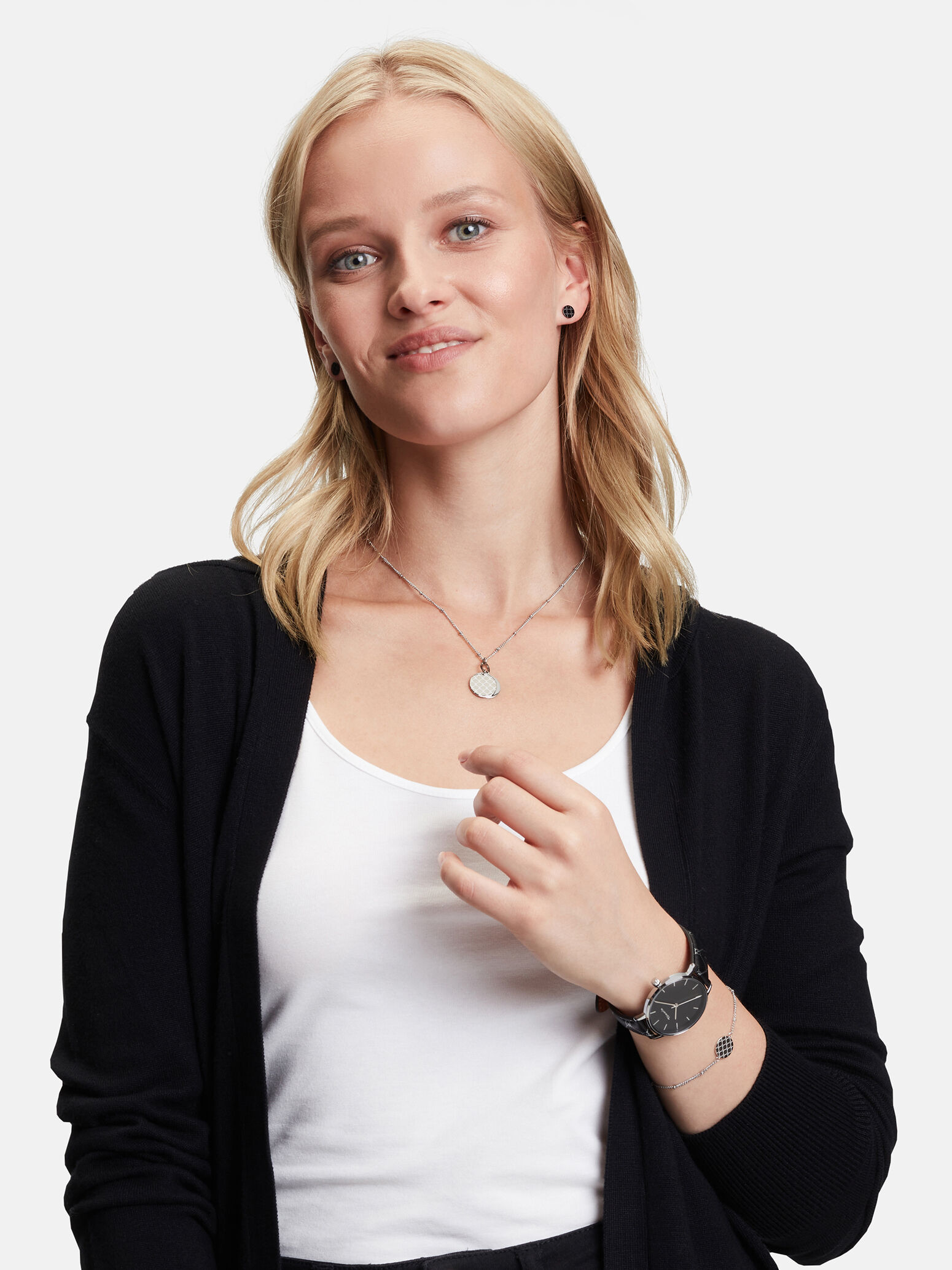 Boucles d'oreille - noir