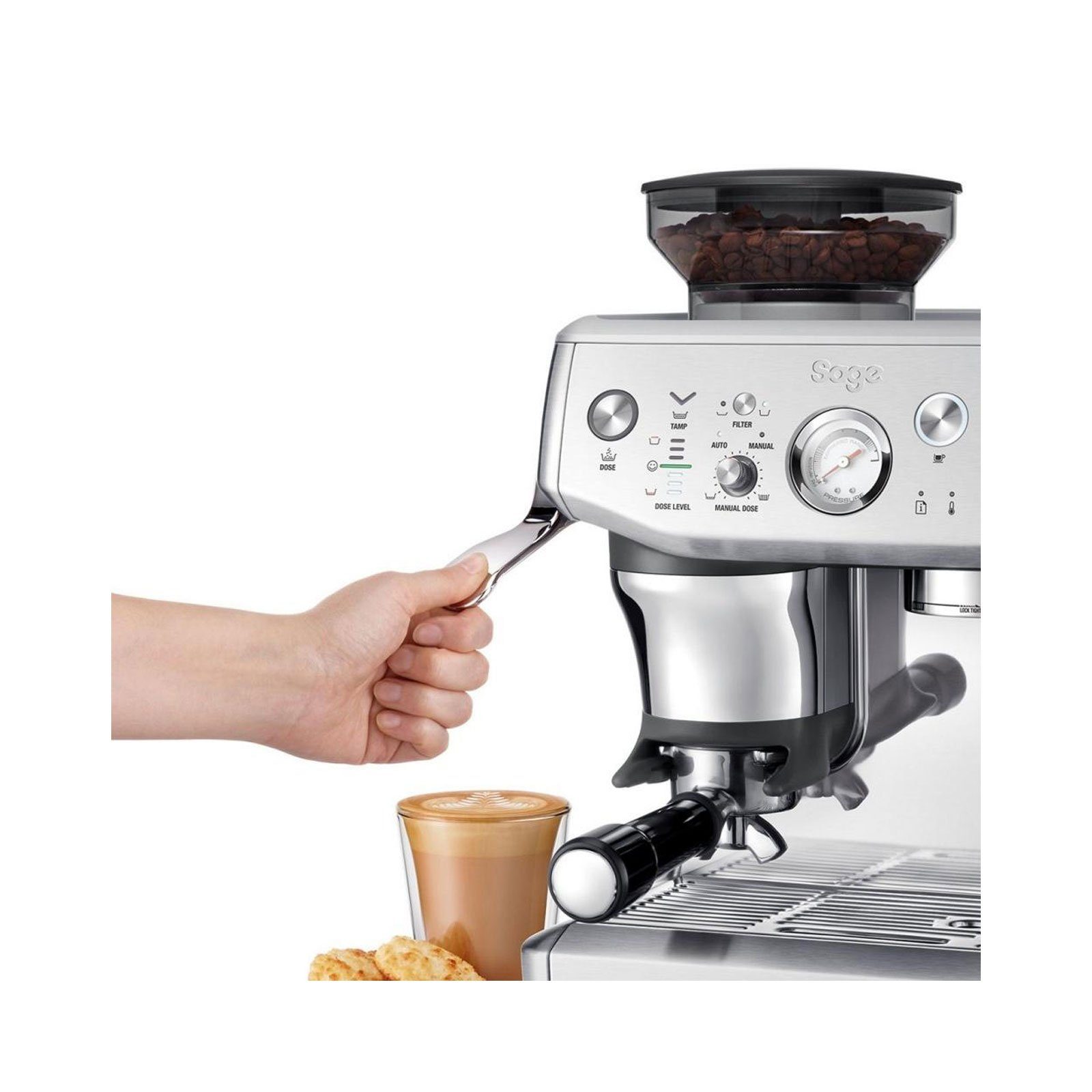 Sage Siebträgermaschine SES876BSS