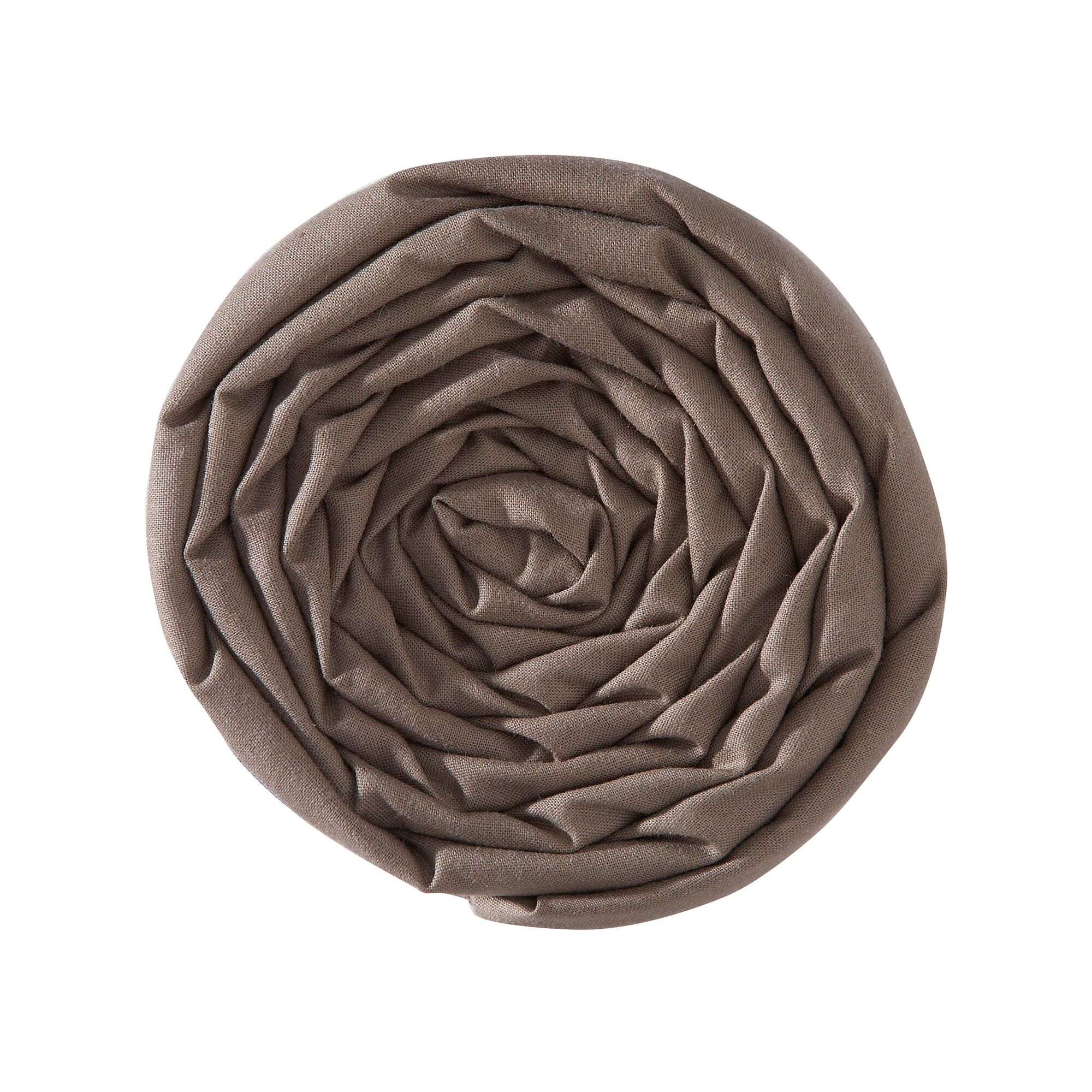 Drap-housse uni sommier articulé flanelle bonnets 26 cm
