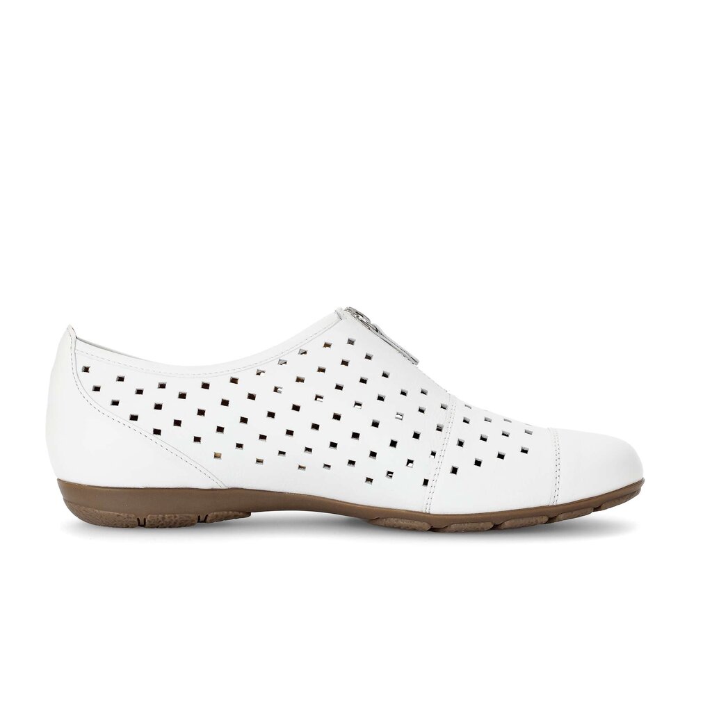 Gabor fashion Sportliche Ballerina weiß