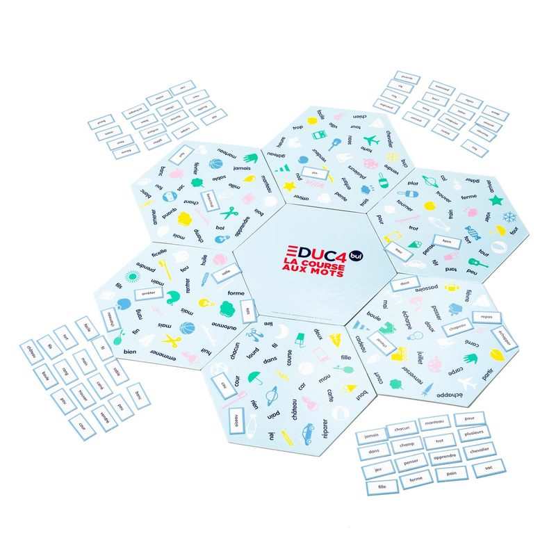 Jeu La course aux mots Oxybul
