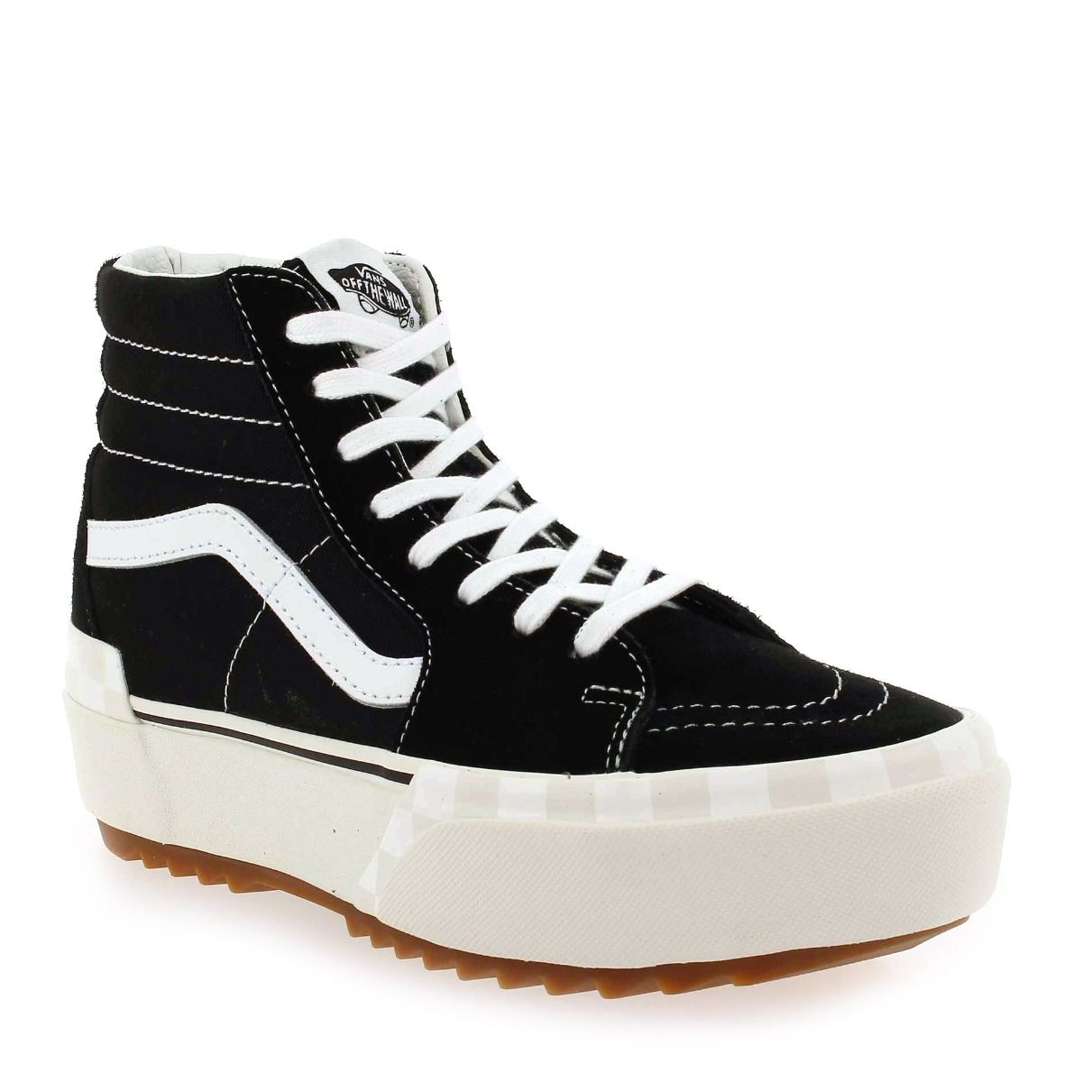 Vans  SK8-HI STACKED - Noir Blanc