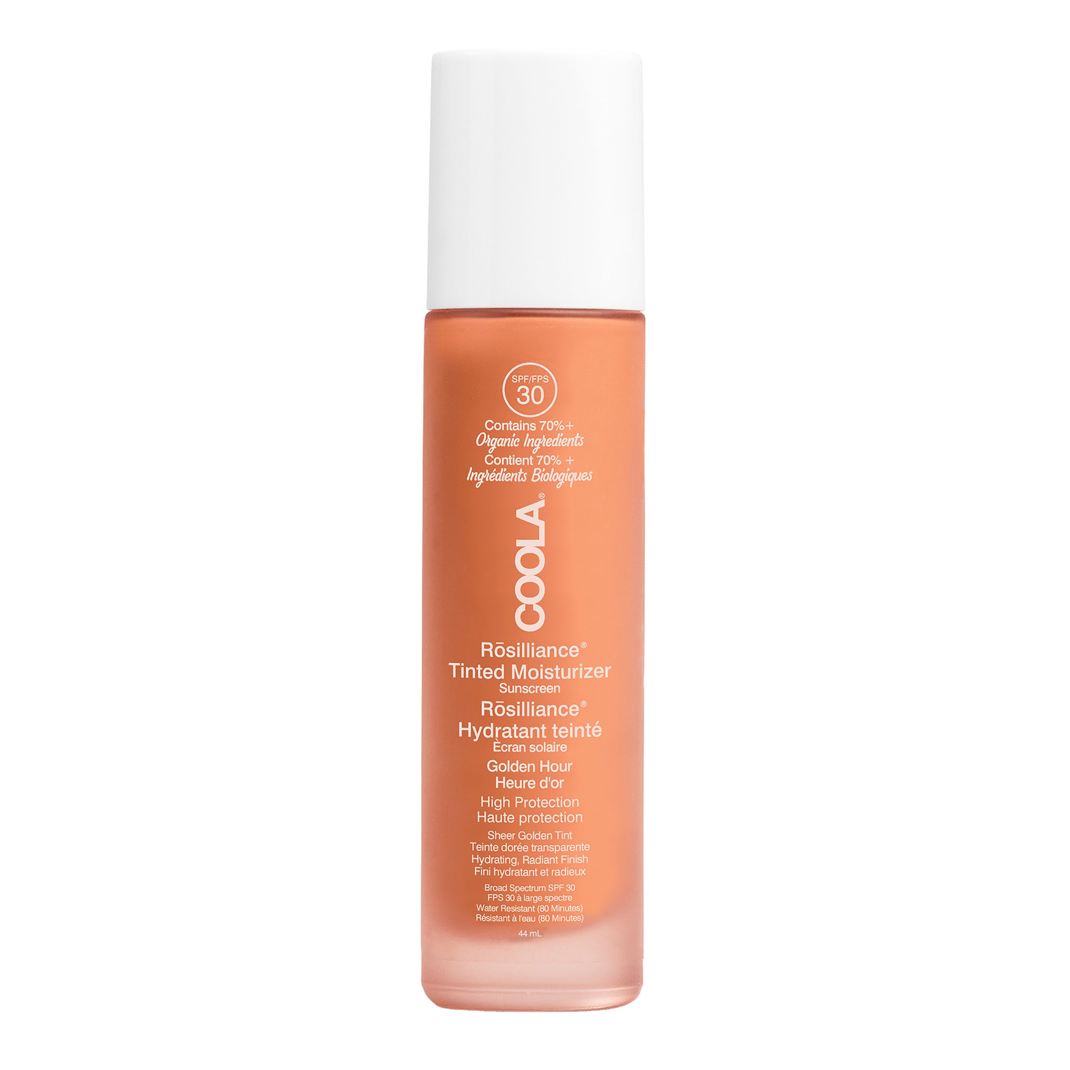 COOLA Rosilliance Tinted Moisturizer SPF30 Cream Golden Hour 44 ml