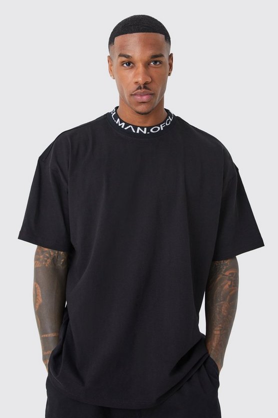 Oversize Jacquard T-Shirt