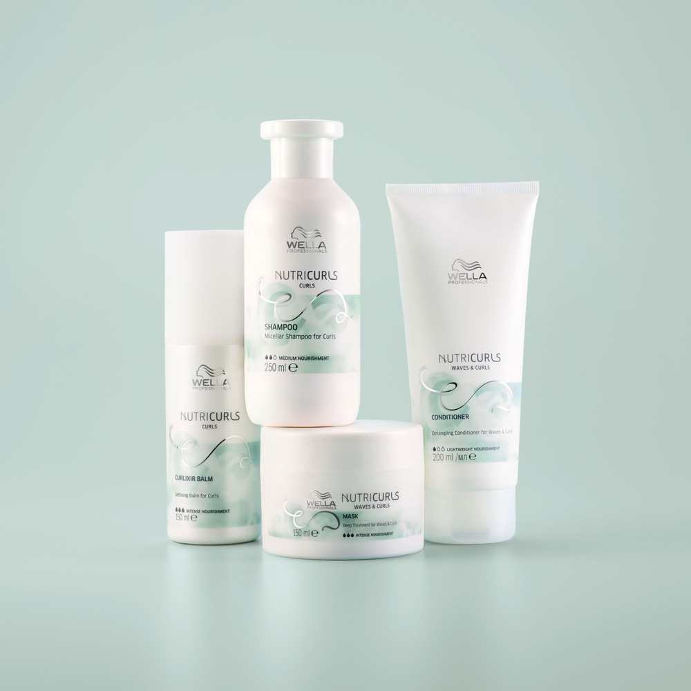 Wella Nutricurls Shampoing - sans sulfates ajoutés pour cheveux ondulés Shampoing