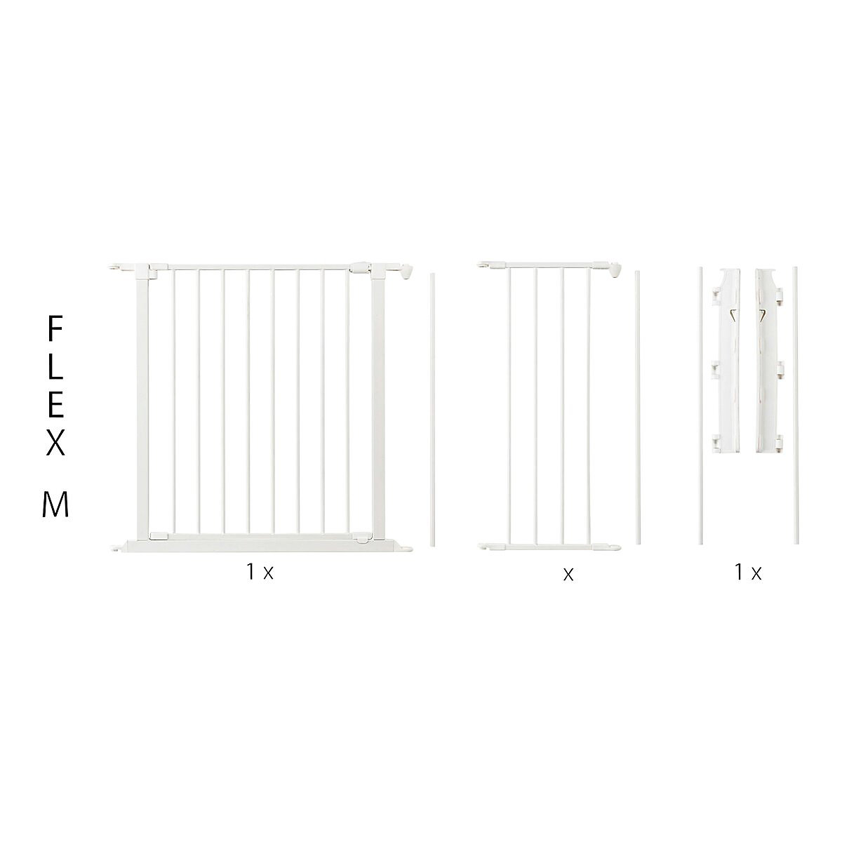 Absperrgitter Flex M 90-140 cm