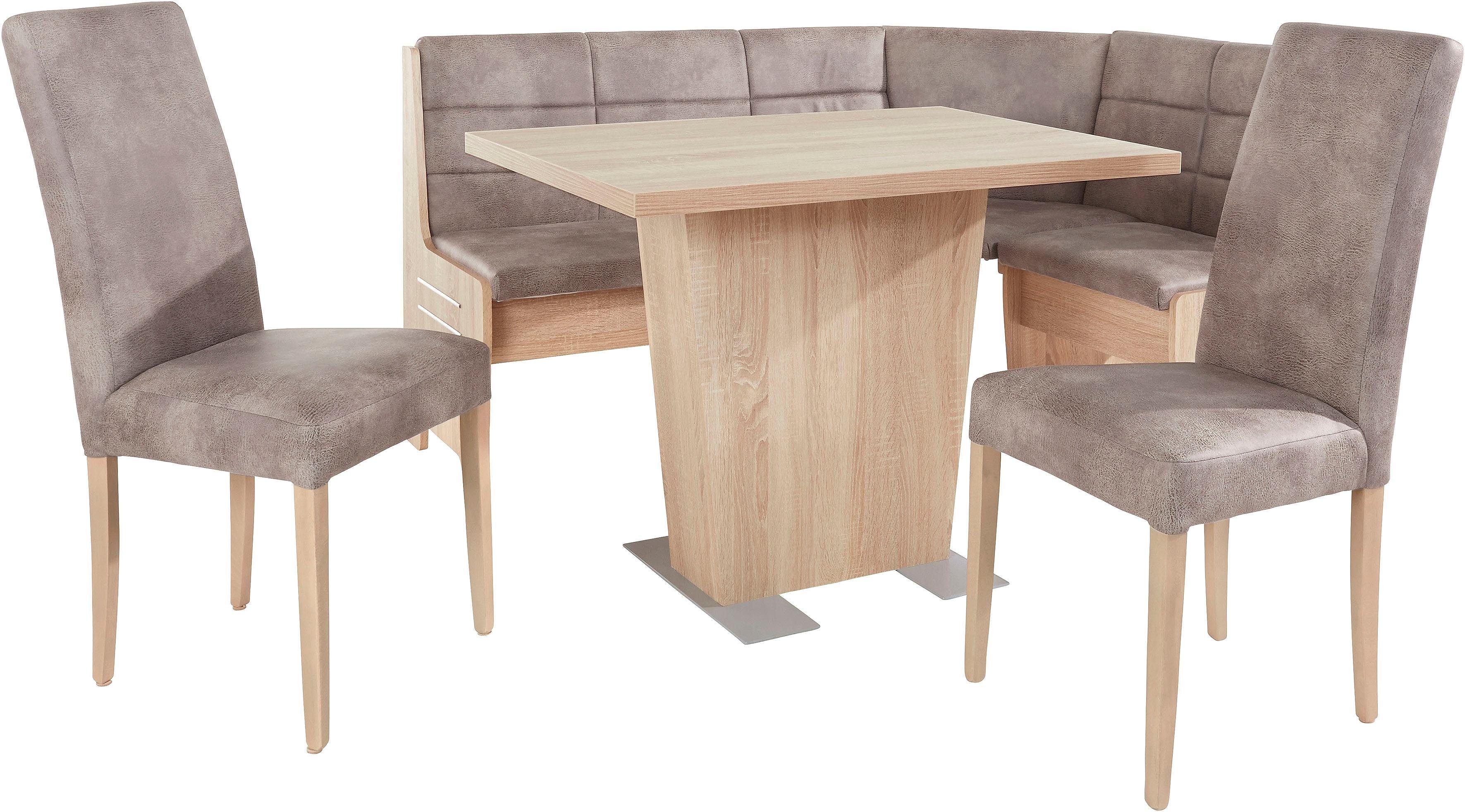 INOSIGN Eckbankgruppe Carola, (Set, 4-tlg)