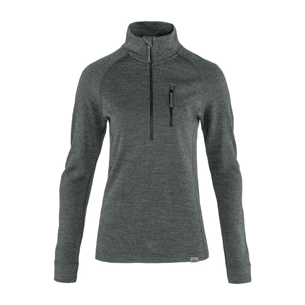 TEMPLET MIDLAYER Q-ZIP W Damen - Funktionsshirt