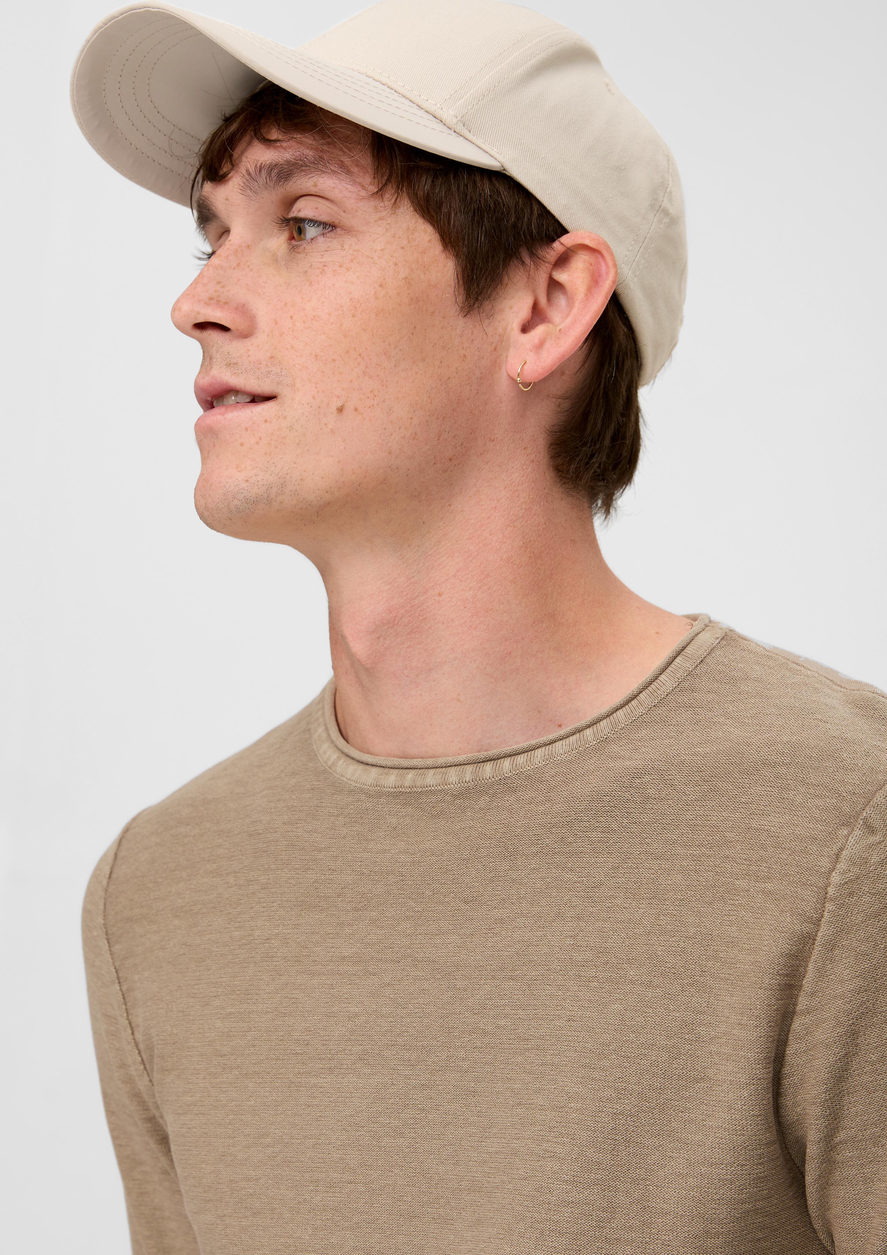 Pullover mit Garment Dye  2135456-8235