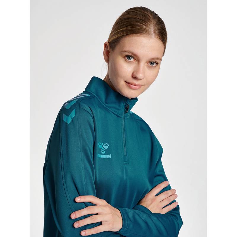 hummel hmlCORE XK HALF ZIP SWEAT WOMAN Sweatshirt Damen
