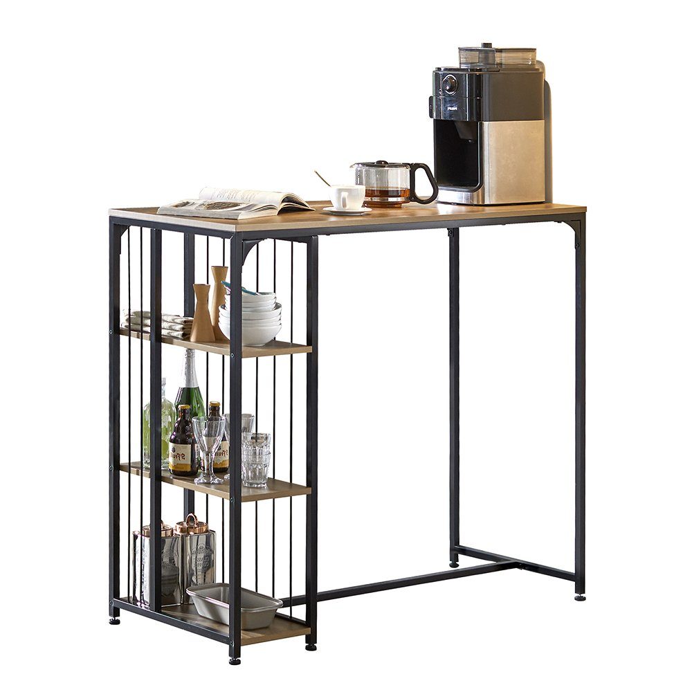 SoBuy Bartisch FWT84, Esstisch Balkontisch Küchentisch Bistrotisch Stehtisch Balkontisch