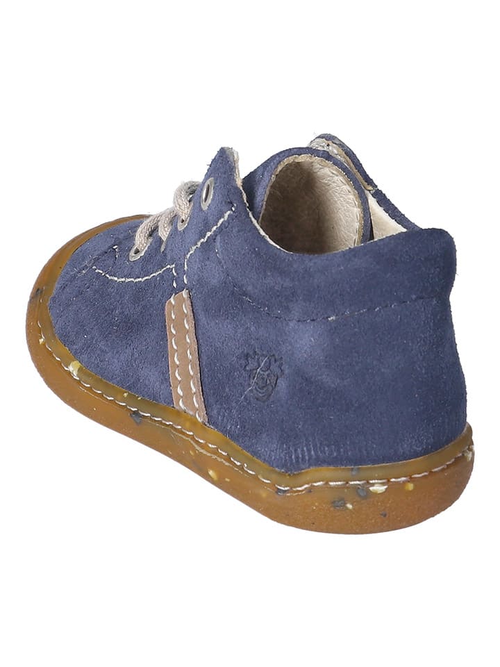 PEPINO Leder-Sneakers in Dunkelblau günstig kaufen