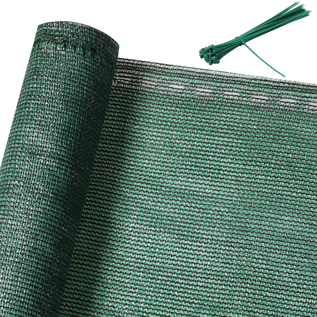 Casaria Detex® Balkonsichtschutz Dunkelgrün 1,2x10m