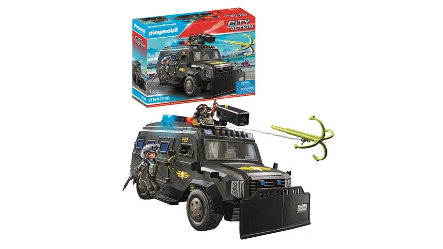 PLAYMOBIL 71144 - City Action - SWAT-Geländefahrzeug
