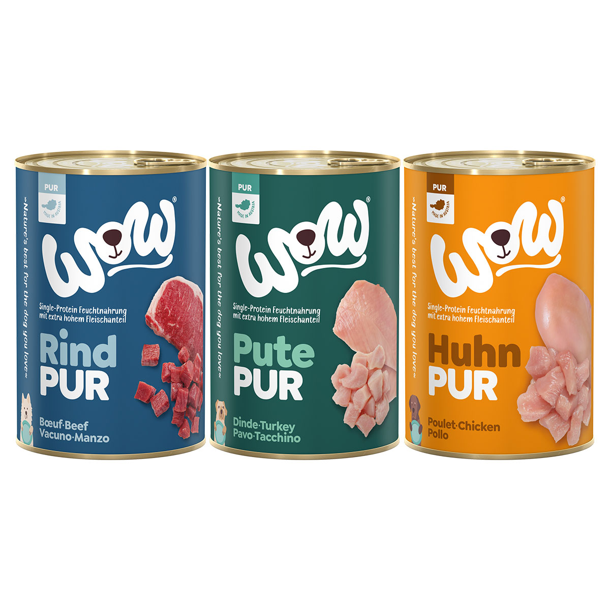WOW Pur 18x400g Mixpaket günstig kaufen bei ZooRoyal