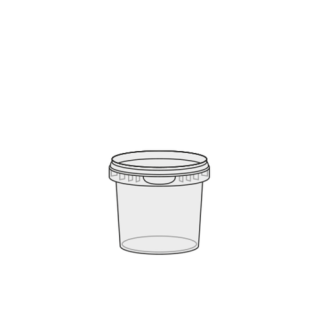 Dose mit Deckel (120ml)