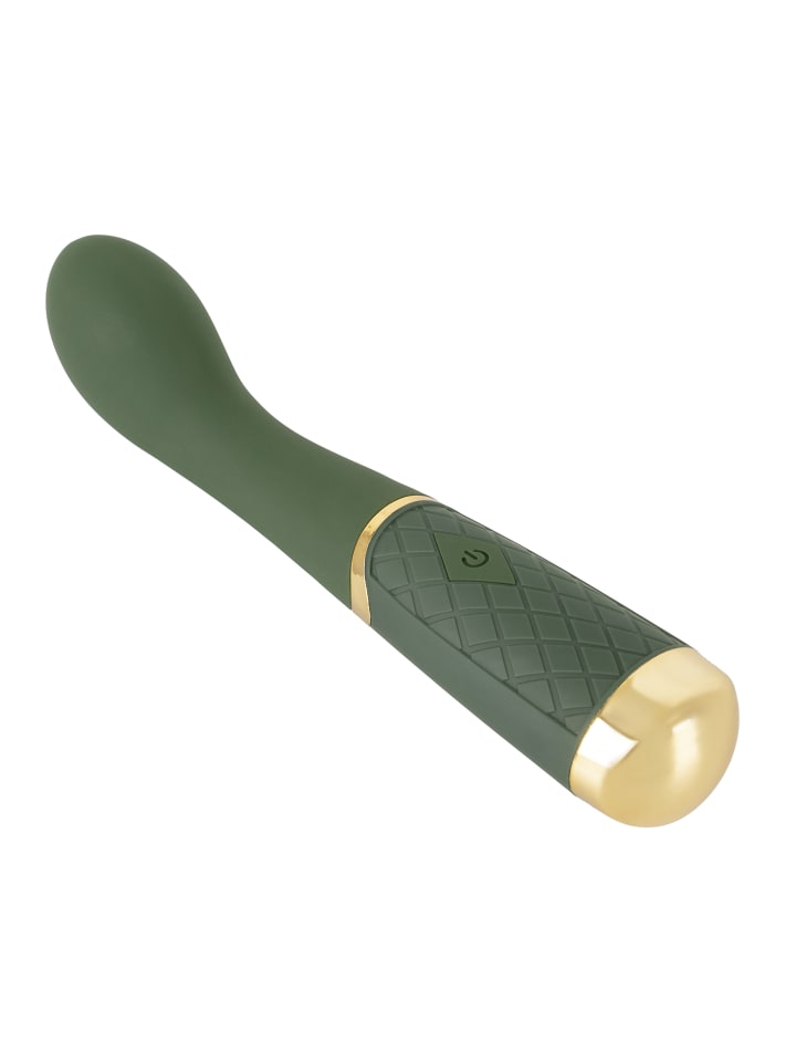Emerald Love G-Punkt Vibrator Luxurious G-Spot Massager in grün günstig kaufen 19,5 cm