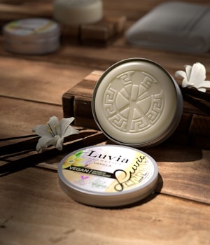 Luvia The Essential Brush Soap Vanilla Pinselseife-100 g