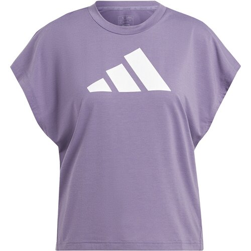 DAMEN SHIRT TRAIN ICONS TRAINING REGULAR FIT LOGO