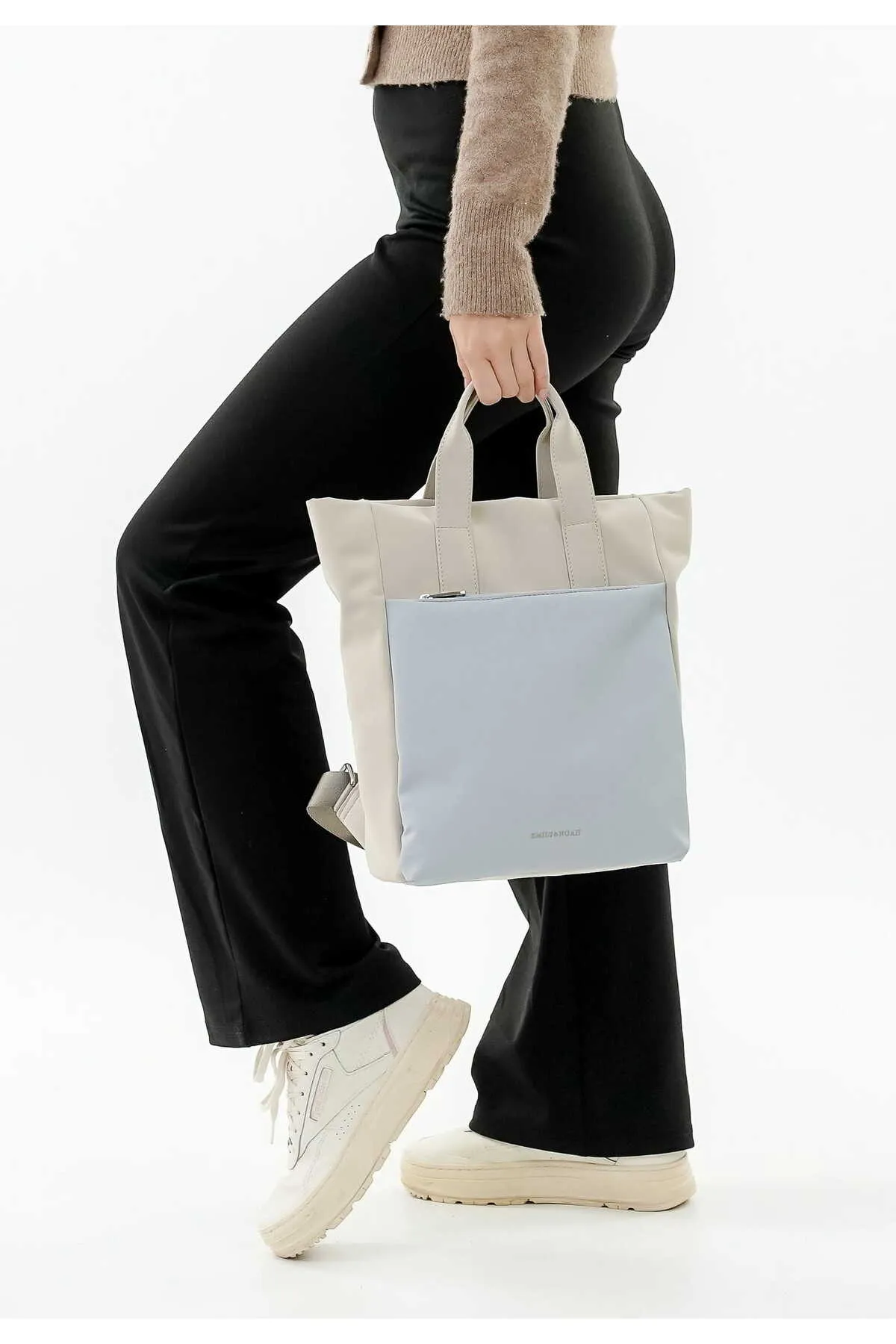 Emily & Noah  Rucksack - Blau - Colorblock