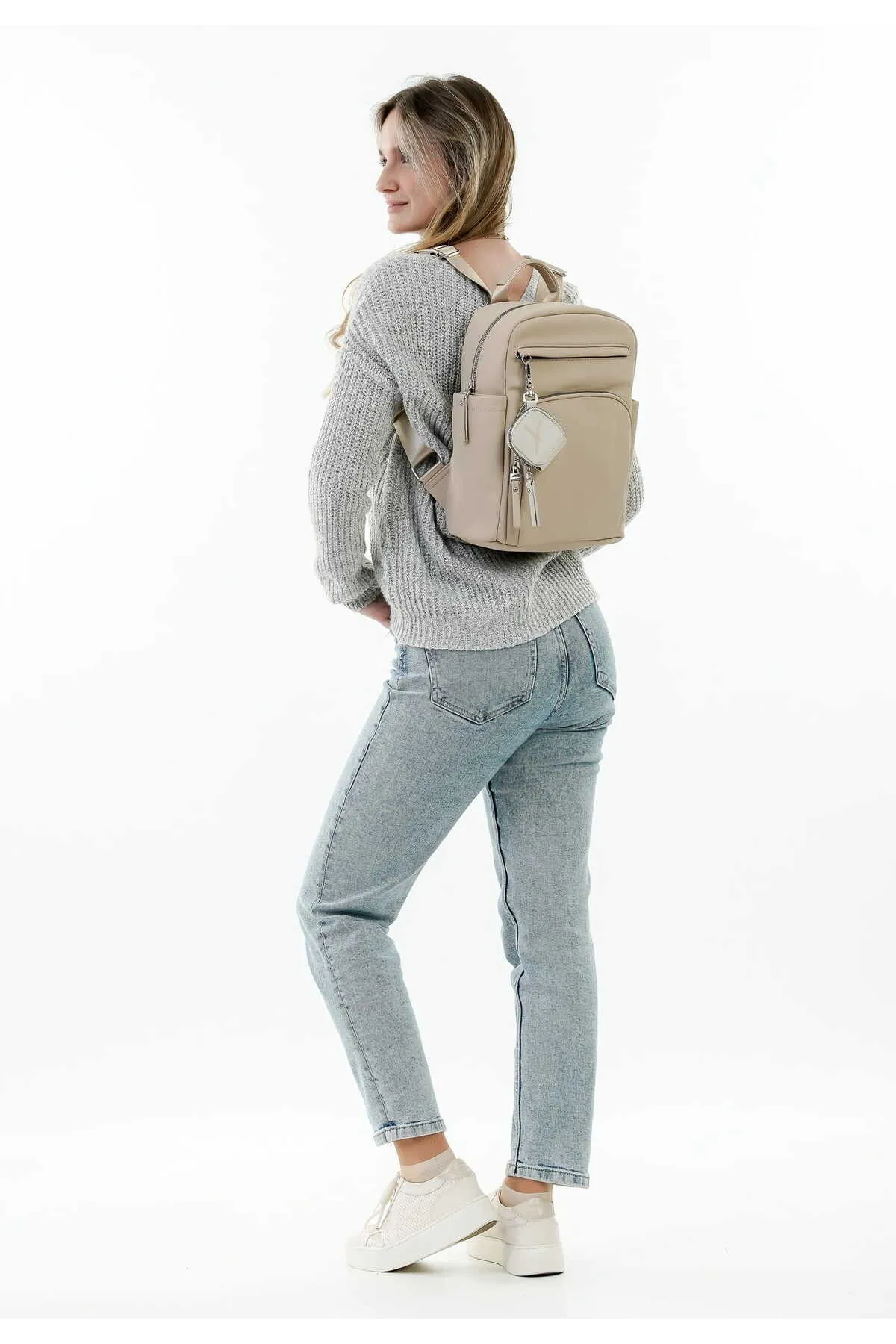 SURI FREY  Rucksack - Beige - Unifarben