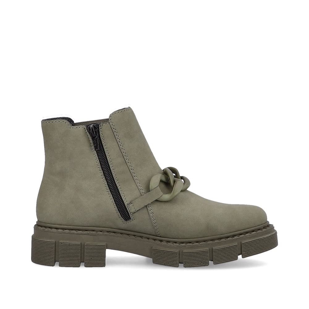RIEKER Stiefeletten grün