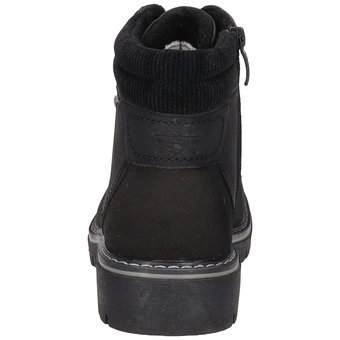 Relife Schnürstiefelette in schwarz