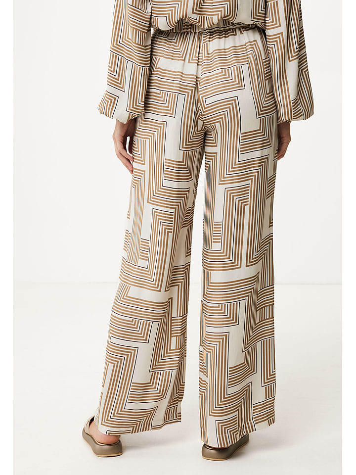 Mexx Marlenehose in Camel/ Creme günstig kaufen