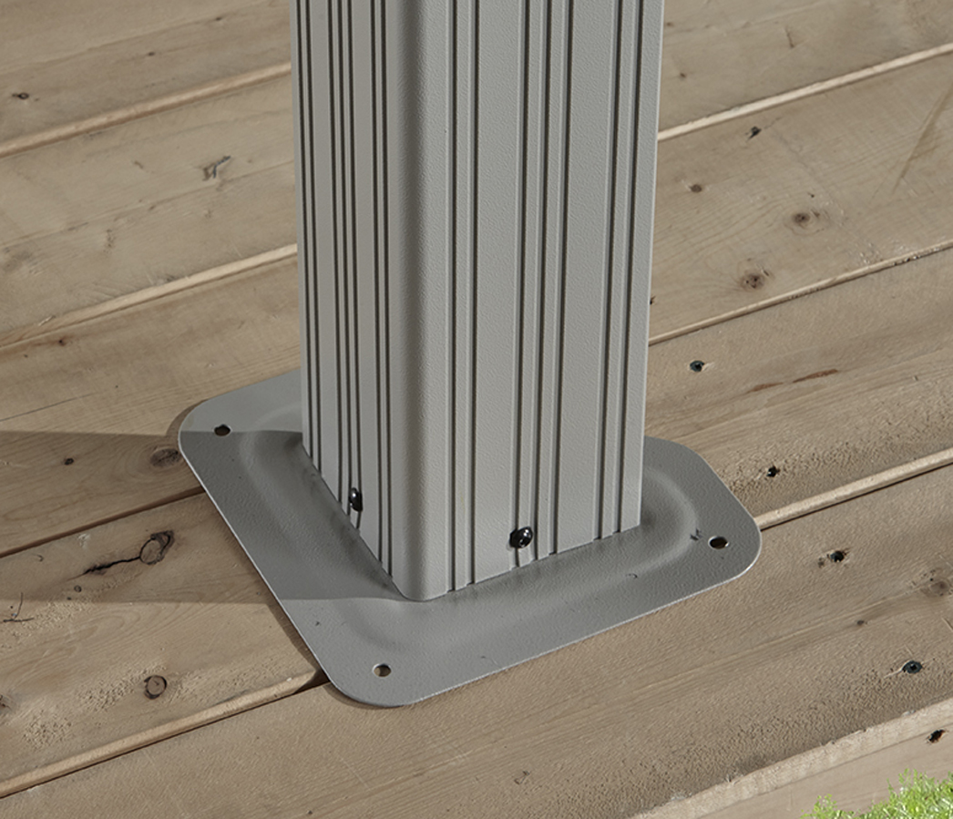 50NRTH Sojag Aluminium Pavillon Messina 12x16 champagner