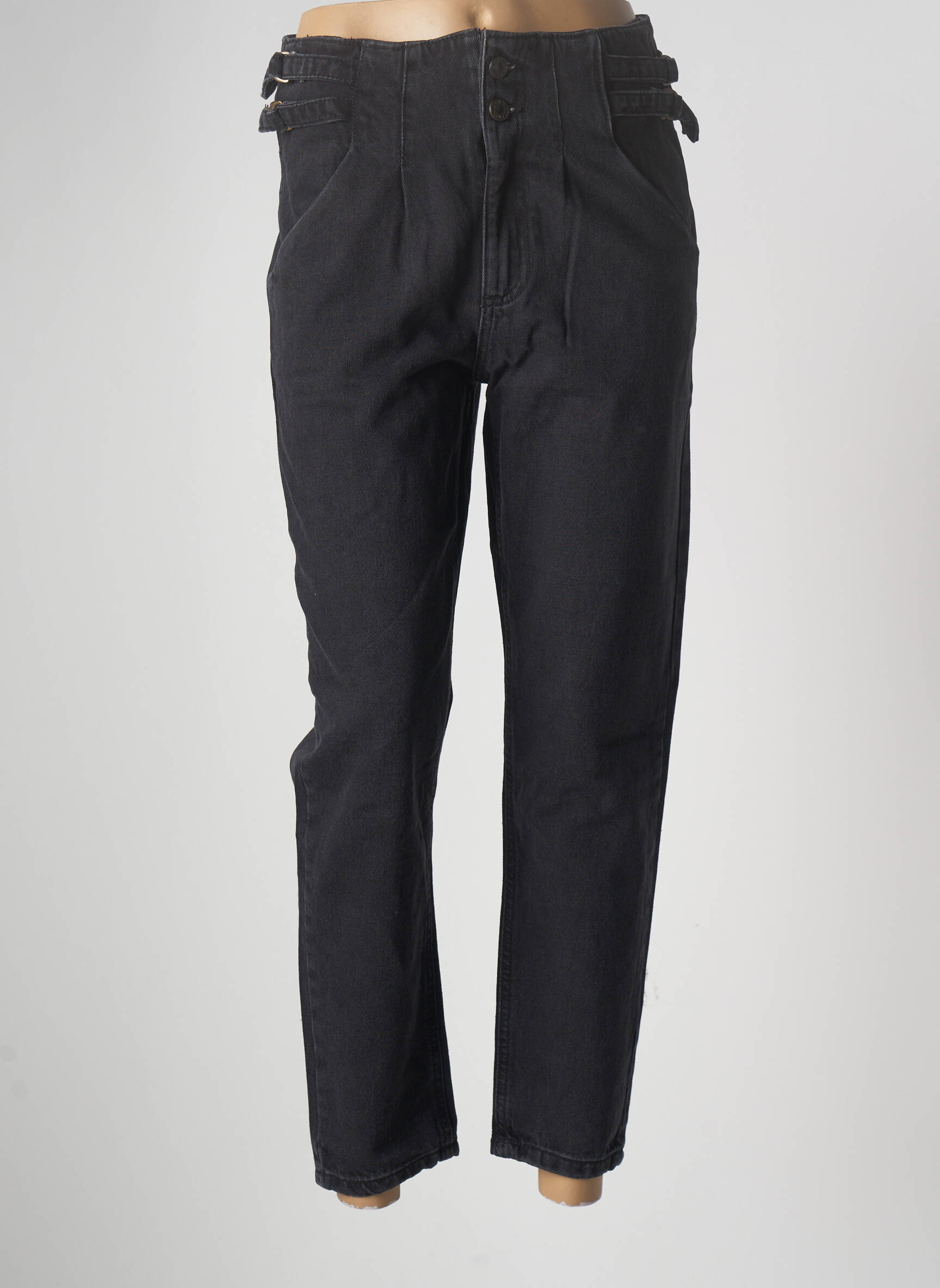 Liberto Jean Mom Femme couleur noir