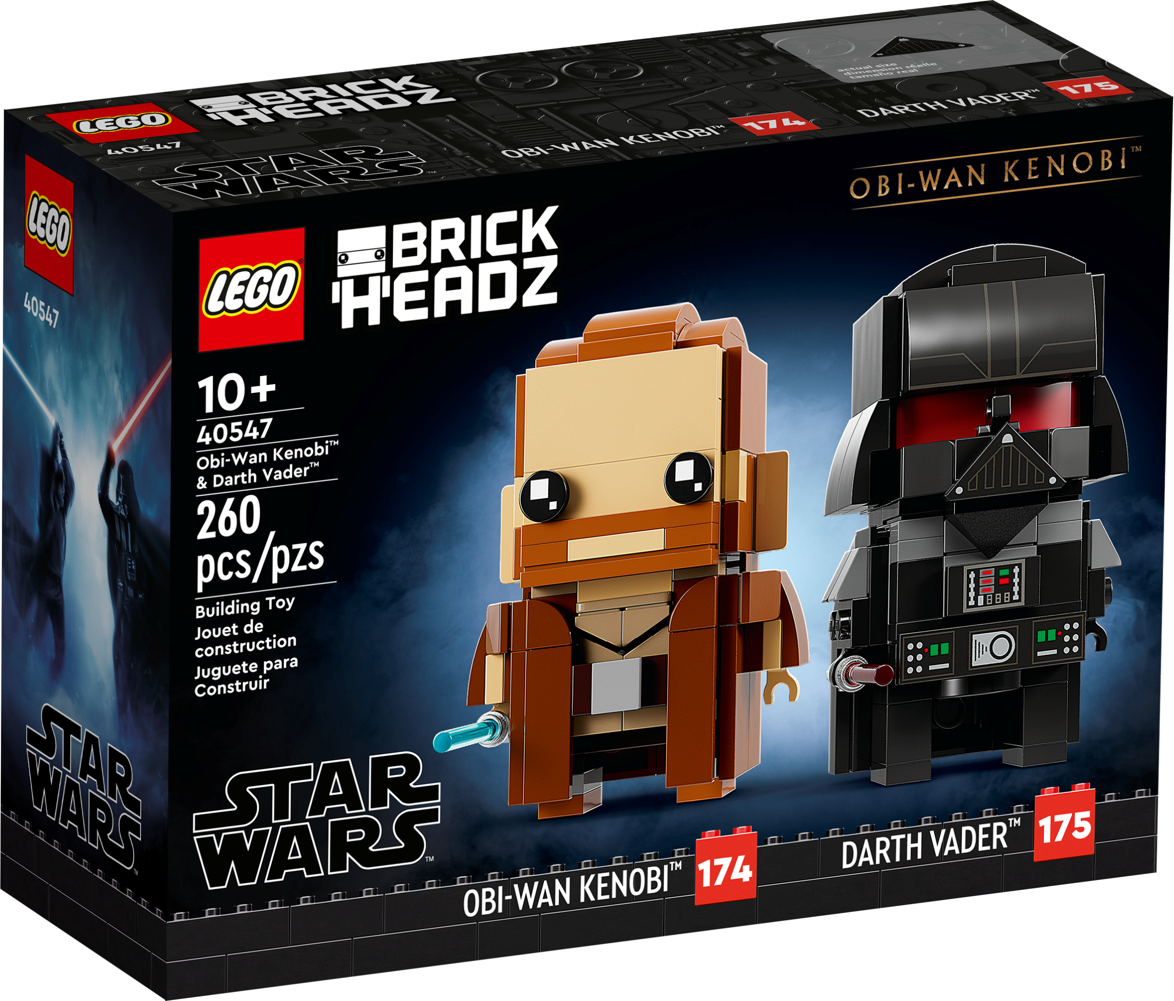 Obi-Wan Kenobi™ & Darth Vader™ 40547