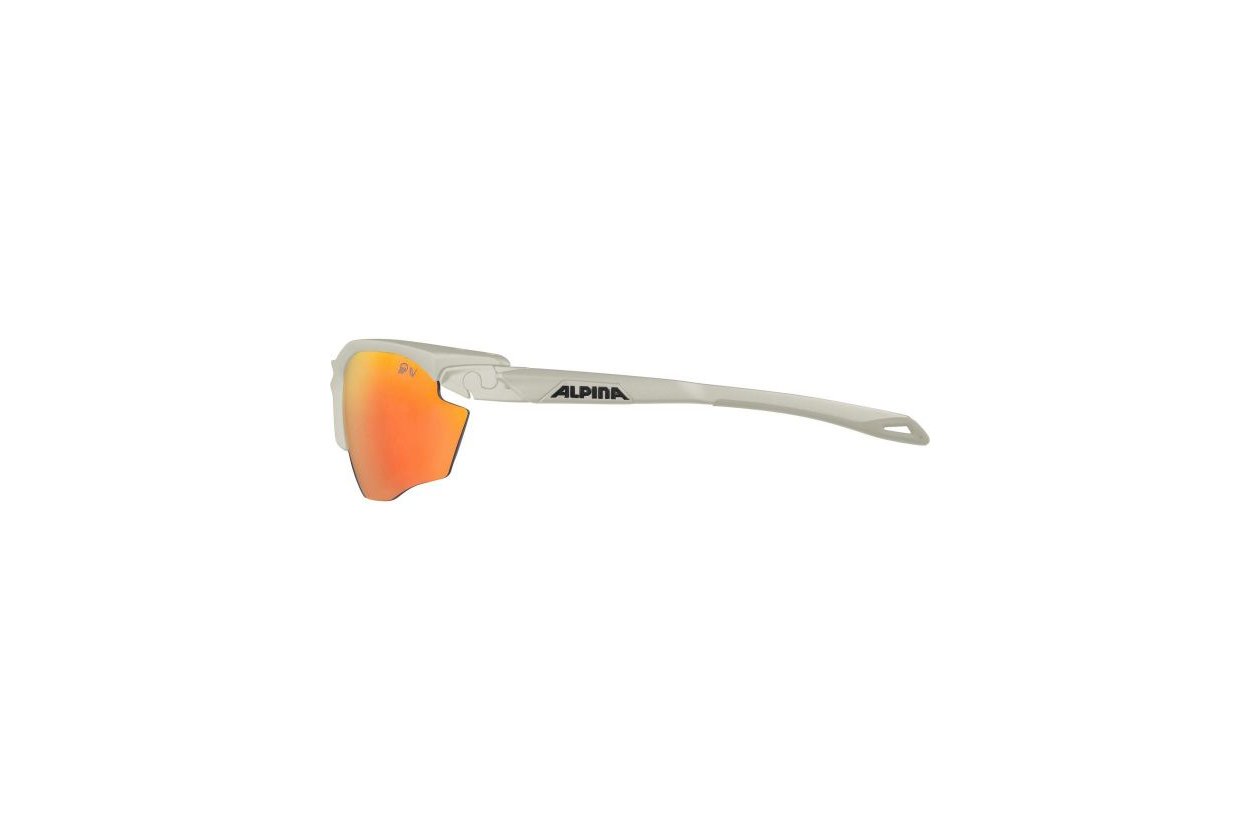 Alpina Twist Five S HR QV moon-grey matt / rainbow mirror lens