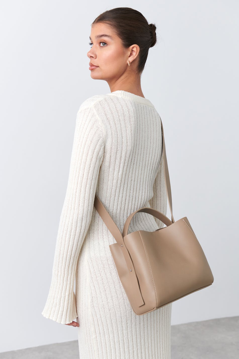 Pu midi bag