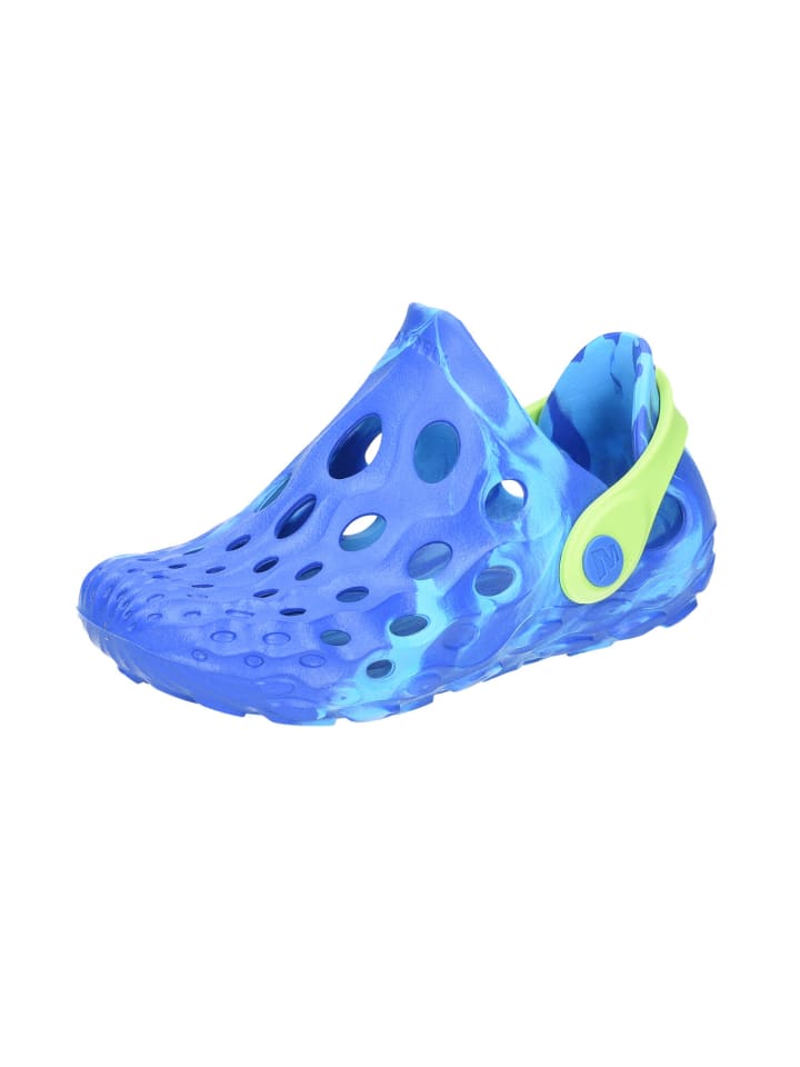 Merrell Crocs Badeschlappen Flip-Flops in blau günstig kaufen