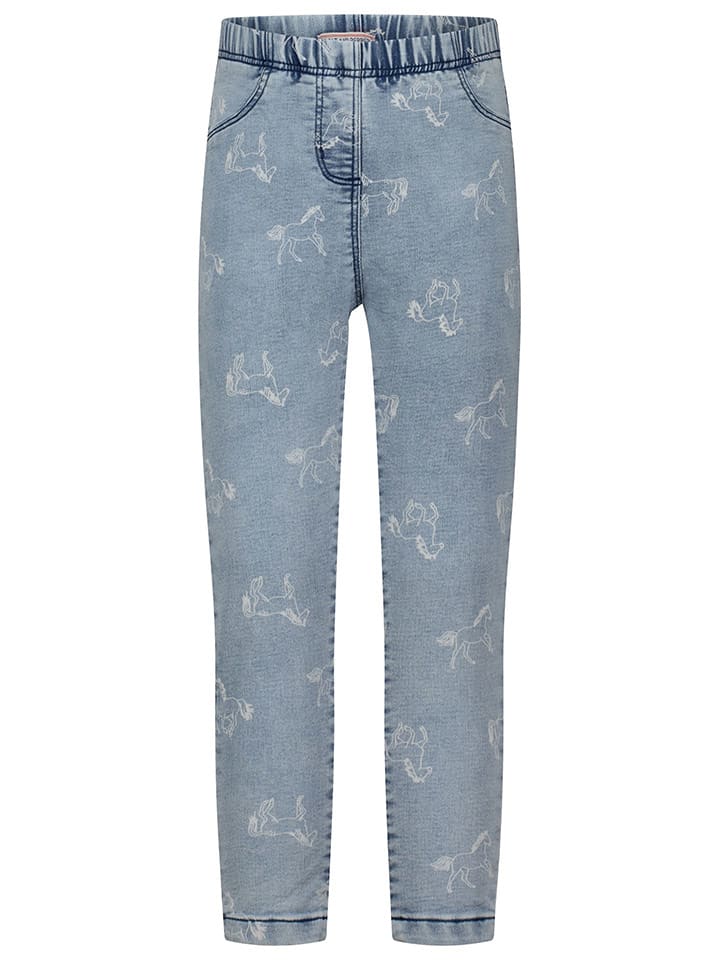 Salt and Pepper Jeggings in Hellblau günstig kaufen