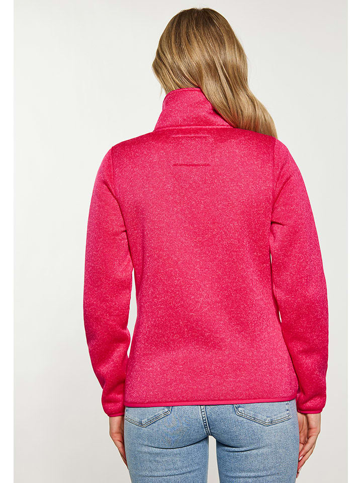 Schmuddelwedda Strickfleecejacke in Pink günstig kaufen