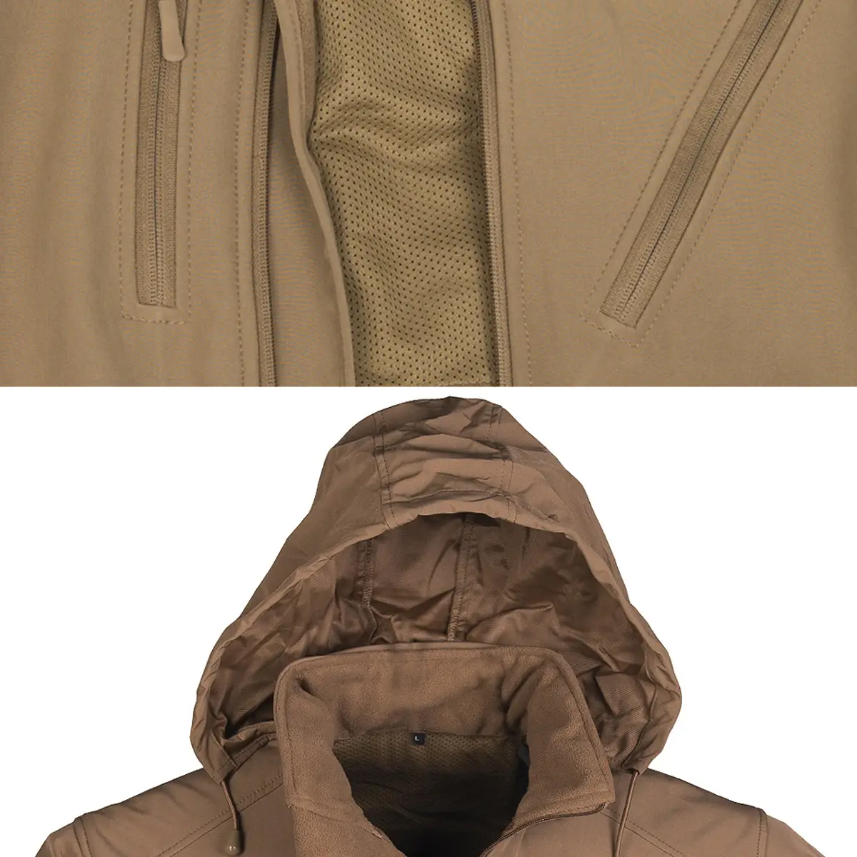 Softshell Jacke SCU 14 coyote