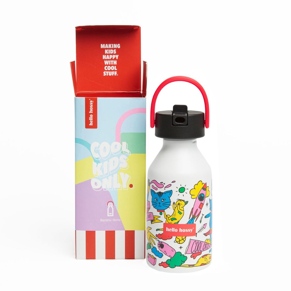 Hello Hossy  CATS - blanc multi