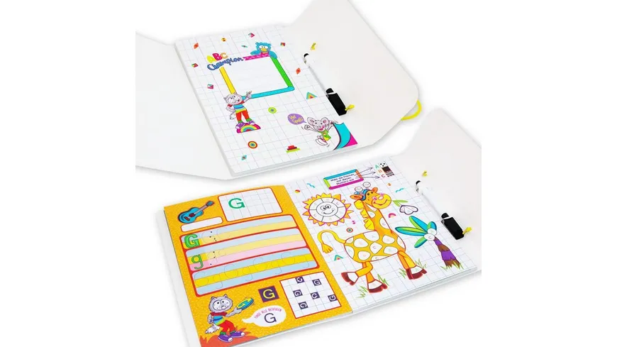 TRENDHAUS ABC Champions Activity Lernkoffer A-Z wisch&weg