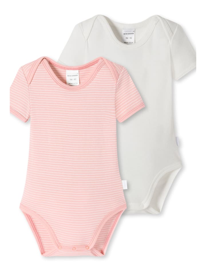 Schiesser Body Natural Love Organic Cotton in rosa, weiß günstig kaufen 56