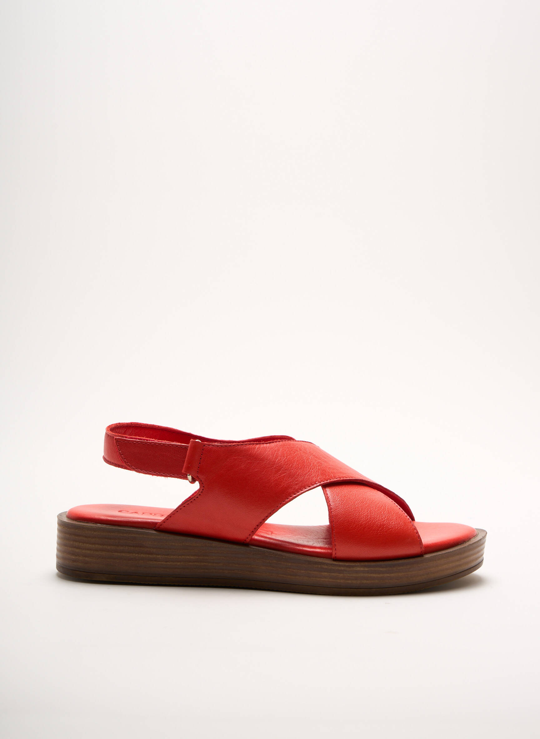Caprice Sandales Nu Pieds Femme couleur rouge