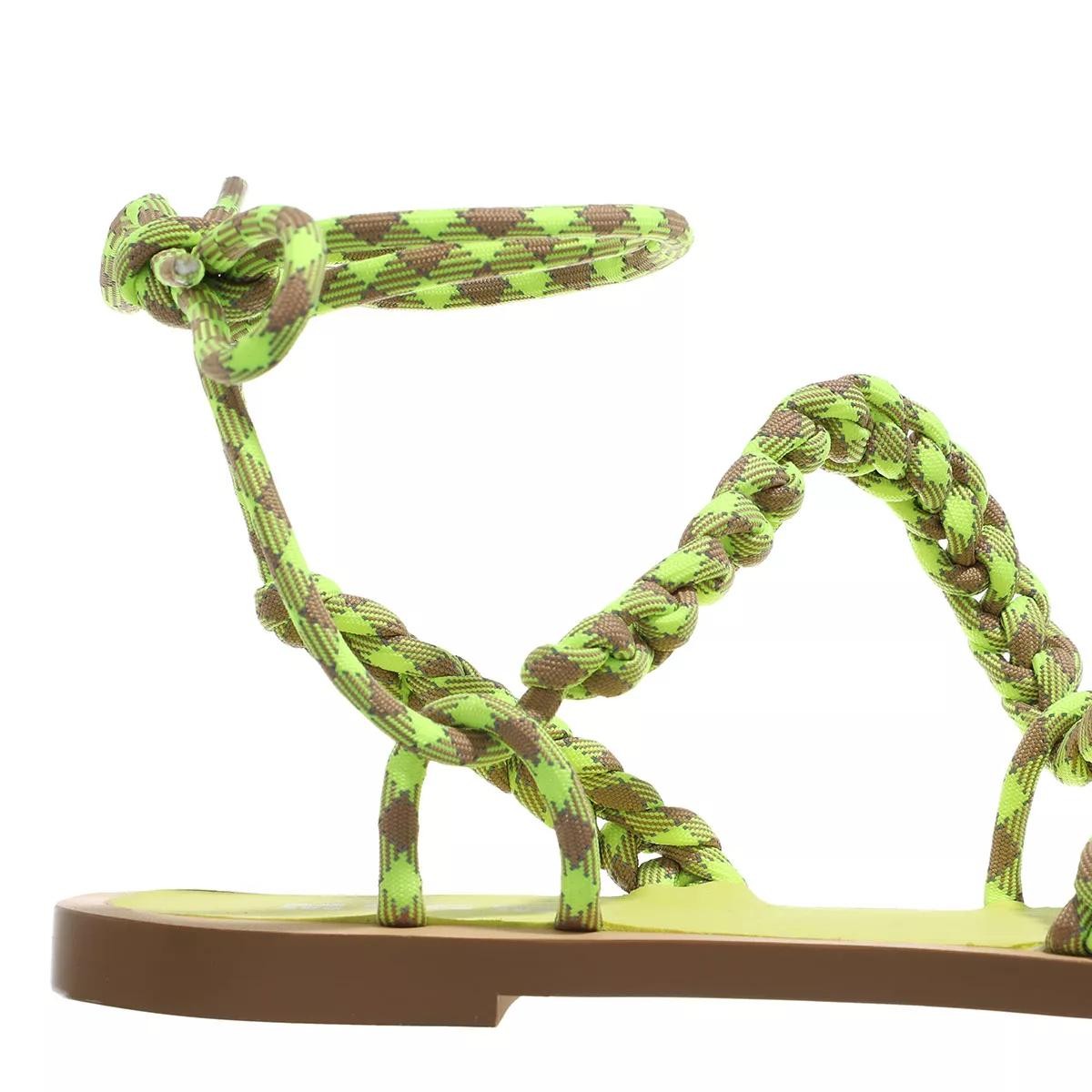 MSGM Riemchen Sandalen gelb Sandale