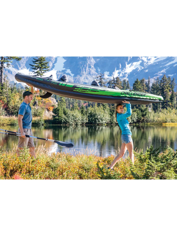 Intex Kajak - Challenger K2 (grün, 351x76x38cm) in grün günstig kaufen onesize