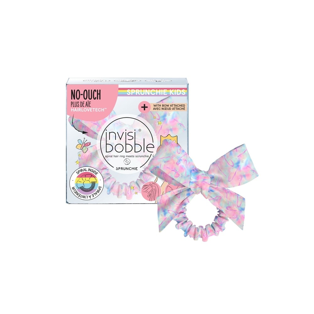 Invisibobble Kids Slim Sprunchie w. Bow Sweetsfor mysweet Elastique à cheveux