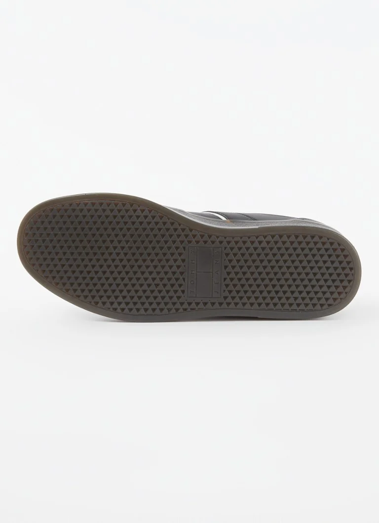 Tommy Hilfiger Retro Cupsole ādas kedas ar zamšādas detaļām