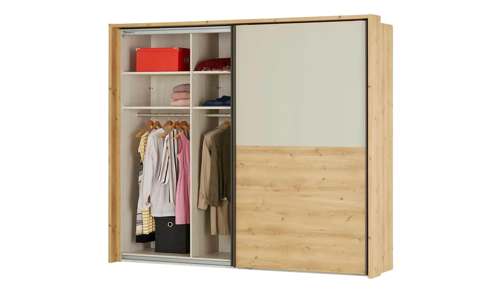 Primo Schwebetürenschrank, 2-türig