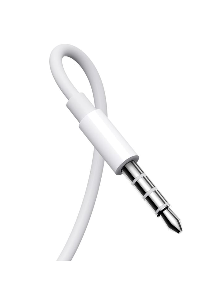 COFI 1453 Kabelgebundene In-Ear-Kopfhörer mit Miniklinke und Fernbedienung in Weiß günstig kaufen onesize